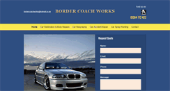Desktop Screenshot of bordercoachworks.co.uk